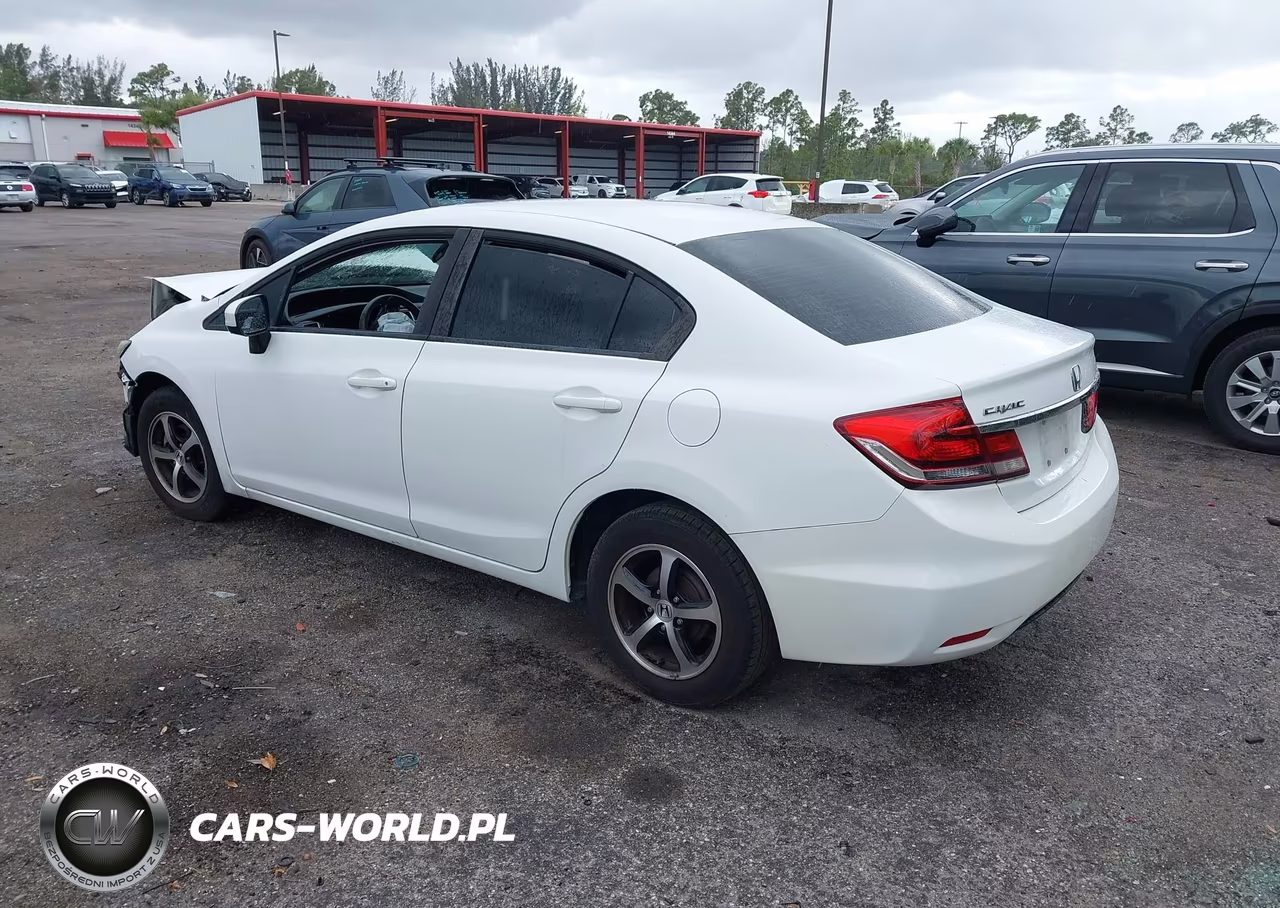 2015 Honda Civic Se VIN:19XFB2F71FE277194 - 3