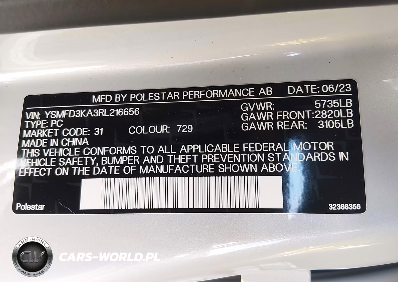2024 Polestar 2 Long Range Dual Motor-Long Range Dual Motor Plus VIN:YSMFD3KA3RL216656 - 9