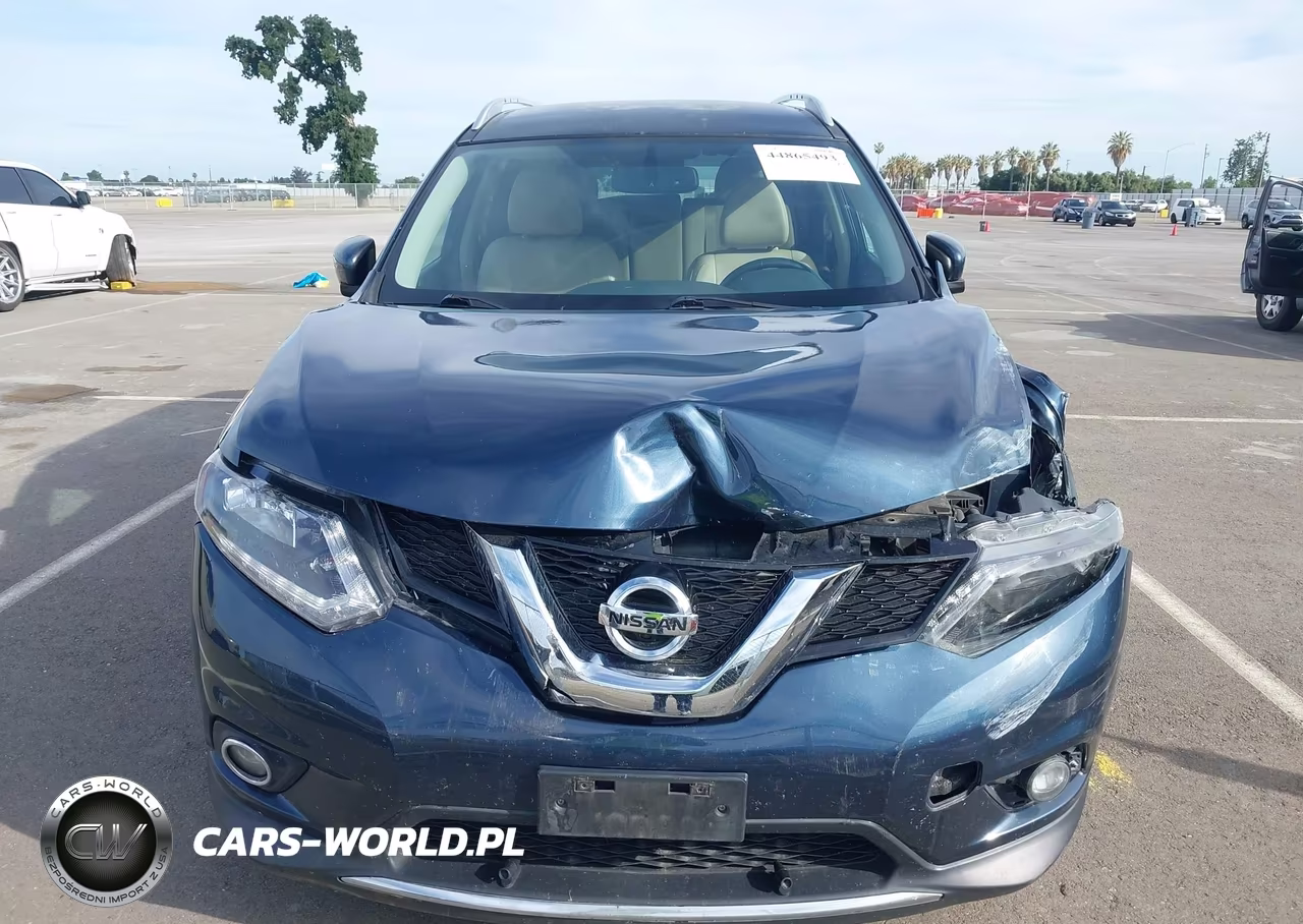 2016 Nissan Rogue Sl VIN:KNMAT2MV4GP675879 - 12