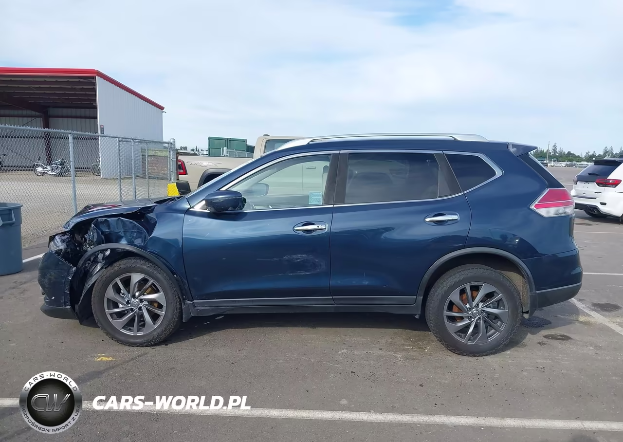 2016 Nissan Rogue Sl VIN:KNMAT2MV4GP675879 - 14