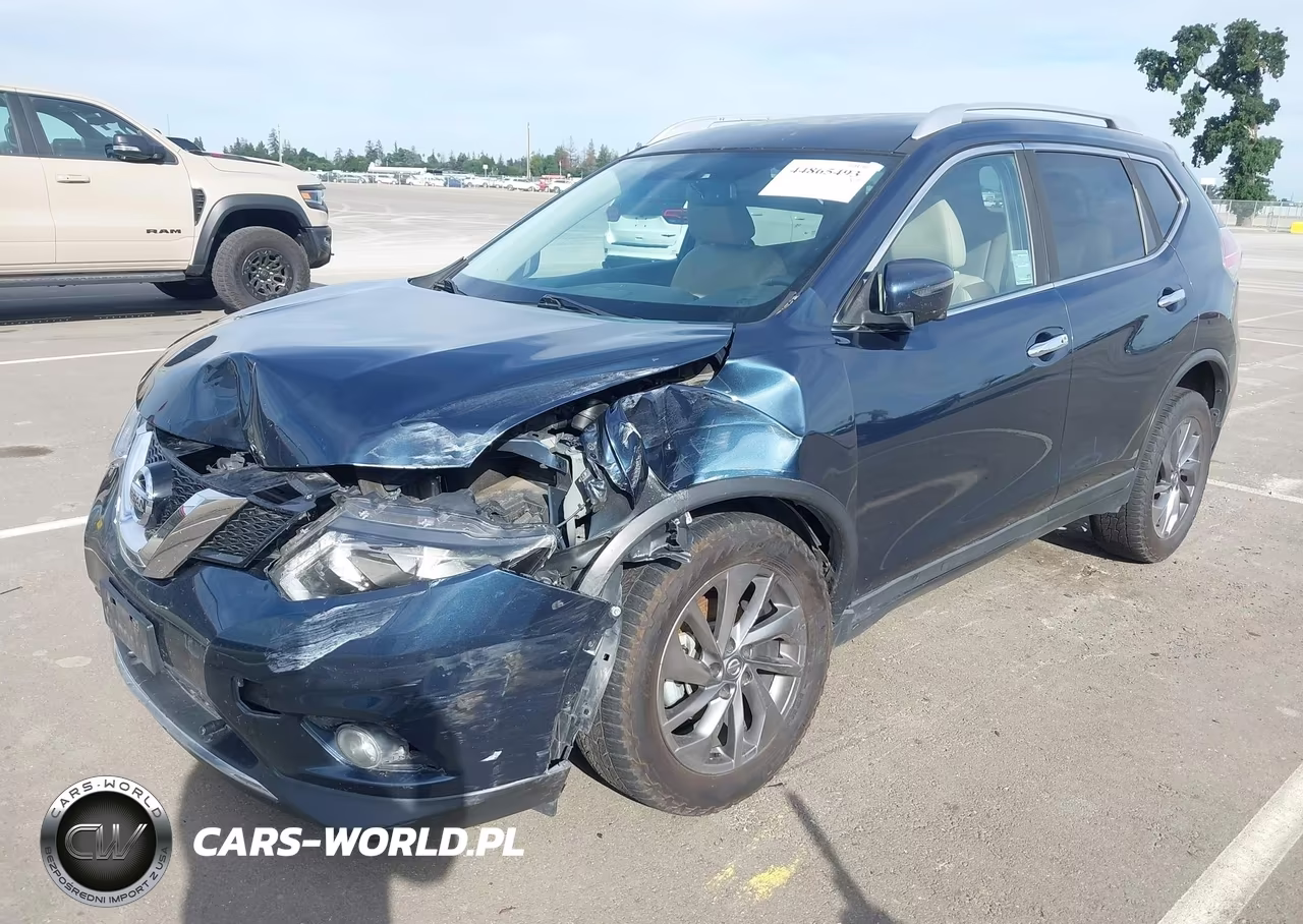 2016 Nissan Rogue Sl VIN:KNMAT2MV4GP675879 - 2