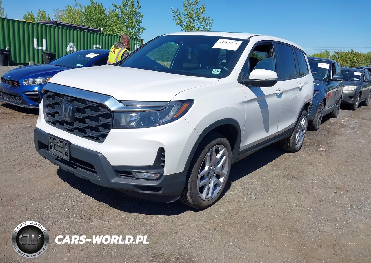 2025 Honda Passport Ex-L VIN:5FNYF8H54SB009935 - 2