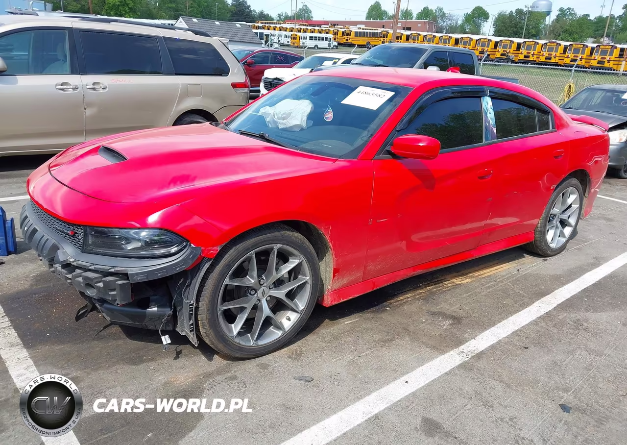 2022 Dodge Charger Gt Rwd VIN:2C3CDXHGXNH175875 - 2