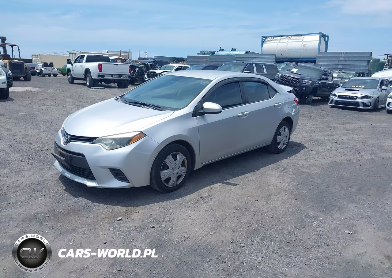 2015 Toyota Corolla Le VIN:5YFBURHE3FP197536 - 2