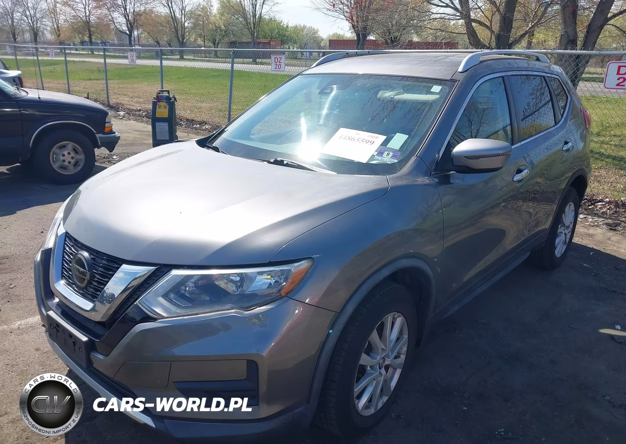 2019 Nissan Rogue Sv VIN:KNMAT2MV1KP554123 - 2