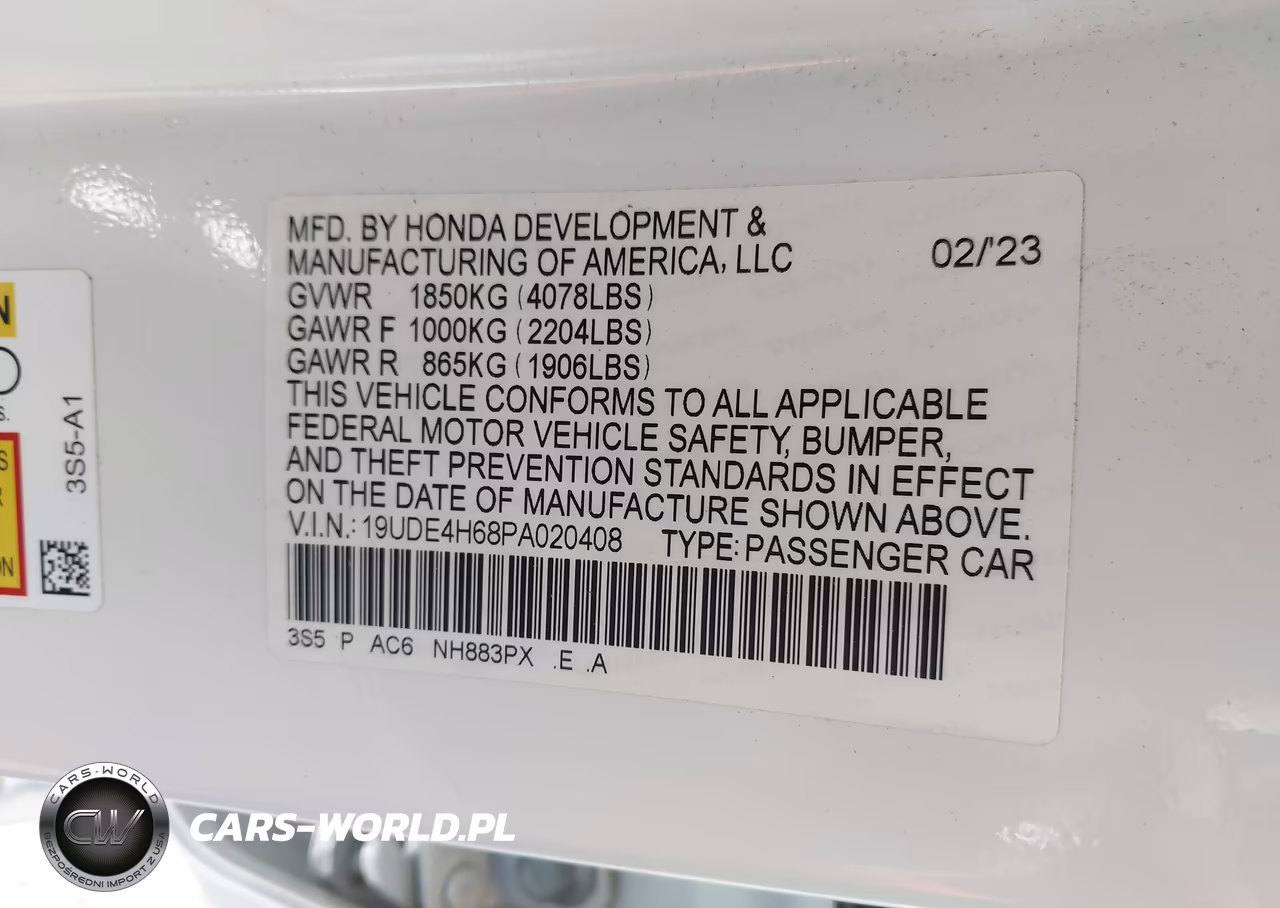 2023 Acura Integra A-Spec Technology VIN:19UDE4H68PA020408 - 9