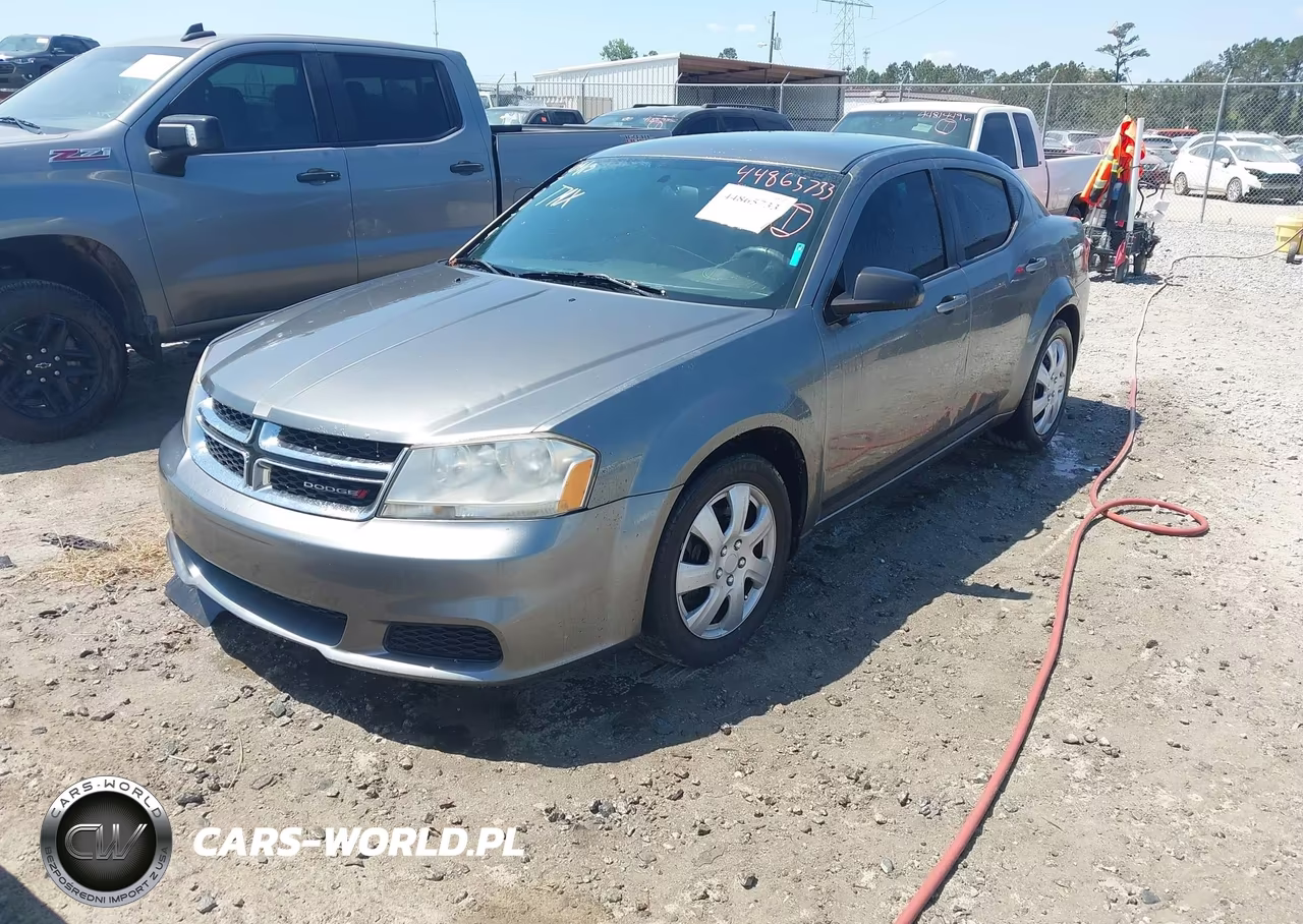 2013 Dodge Avenger Se VIN:1C3CDZAB1DN700791 - 2