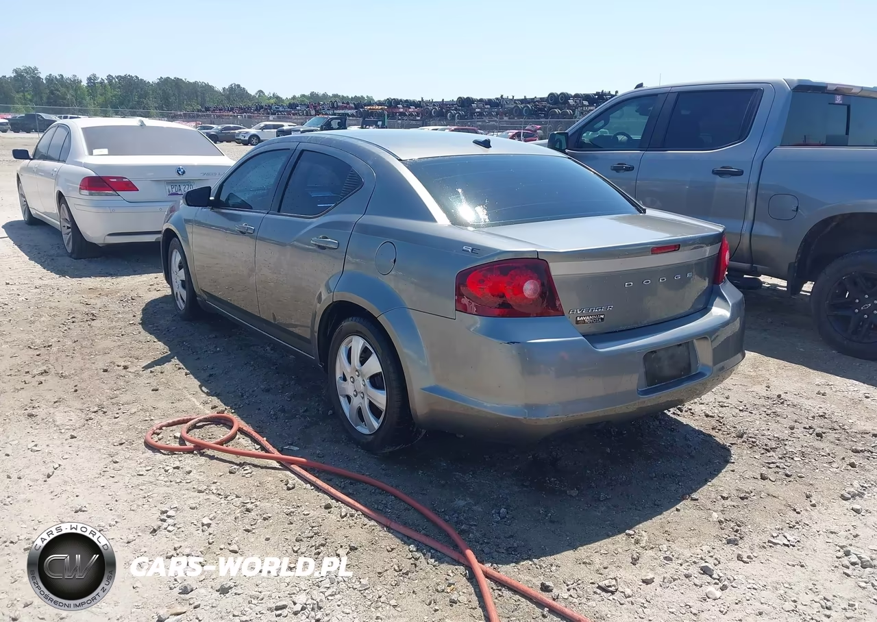 2013 Dodge Avenger Se VIN:1C3CDZAB1DN700791 - 3