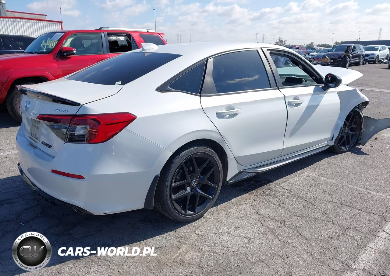 2022 Honda Civic Sport VIN:2HGFE2F53NH557211 - 4