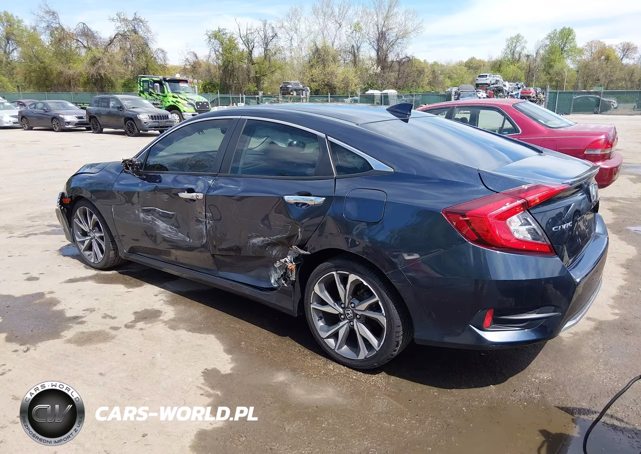 2019 Honda Civic Touring VIN:19XFC1F98KE208425 - 3