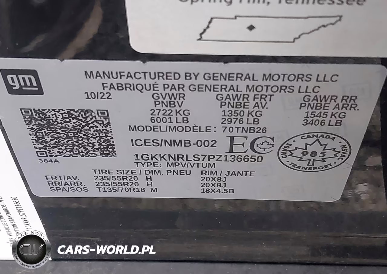 2023 GMC Acadia Sle VIN:1GKKNRLS7PZ136650 - 8