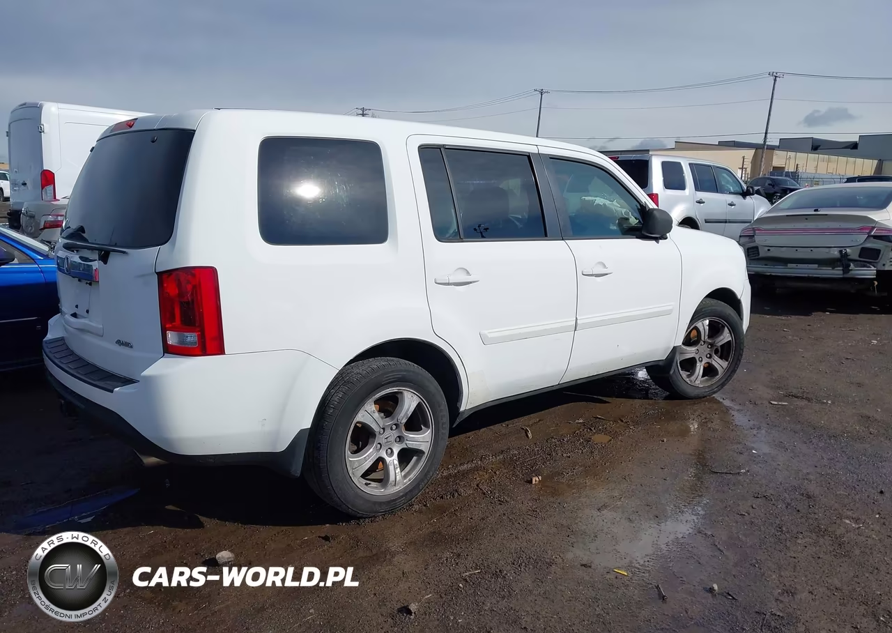 2013 Honda Pilot Ex-L VIN:5FNYF4H53DB046874 - 4