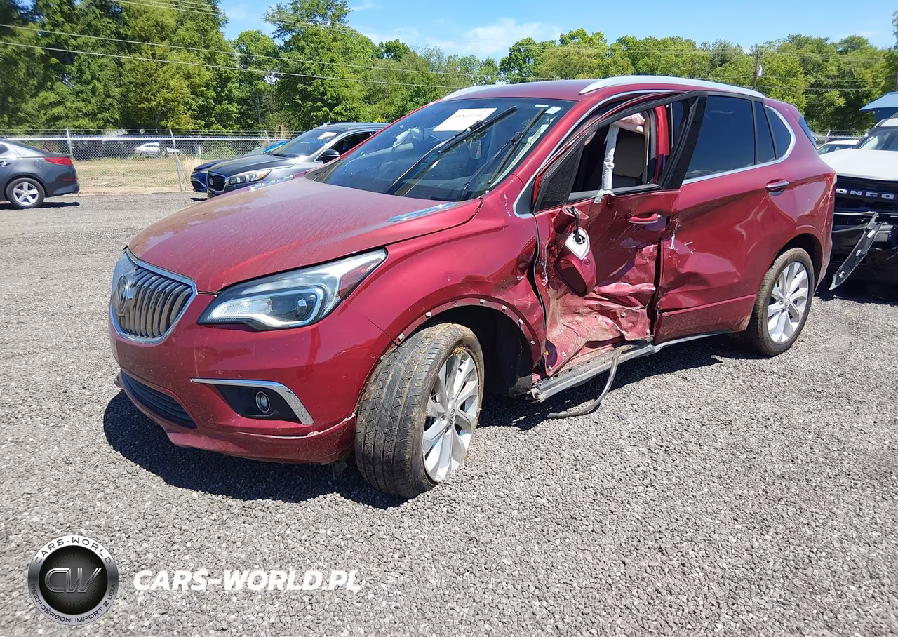 2018 Buick Envision Premium Ii VIN:LRBFX4SX0JD009538 - 2