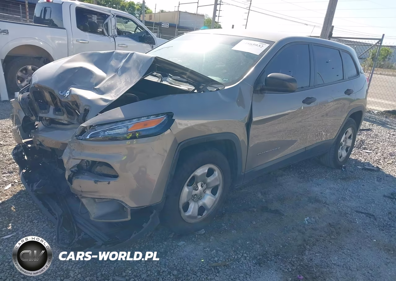 2017 Jeep Cherokee Sport Fwd VIN:1C4PJLAB2HW585332 - 2