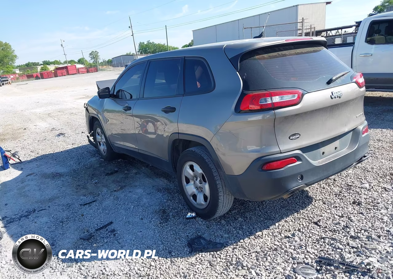 2017 Jeep Cherokee Sport Fwd VIN:1C4PJLAB2HW585332 - 3
