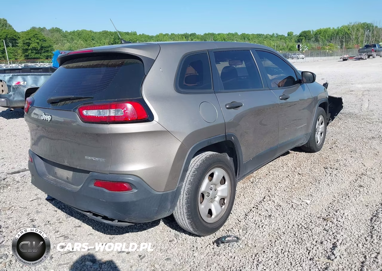 2017 Jeep Cherokee Sport Fwd VIN:1C4PJLAB2HW585332 - 4