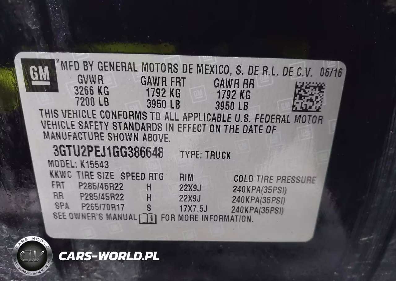 2016 GMC Sierra 1500 Denali VIN:3GTU2PEJ1GG386648 - 9