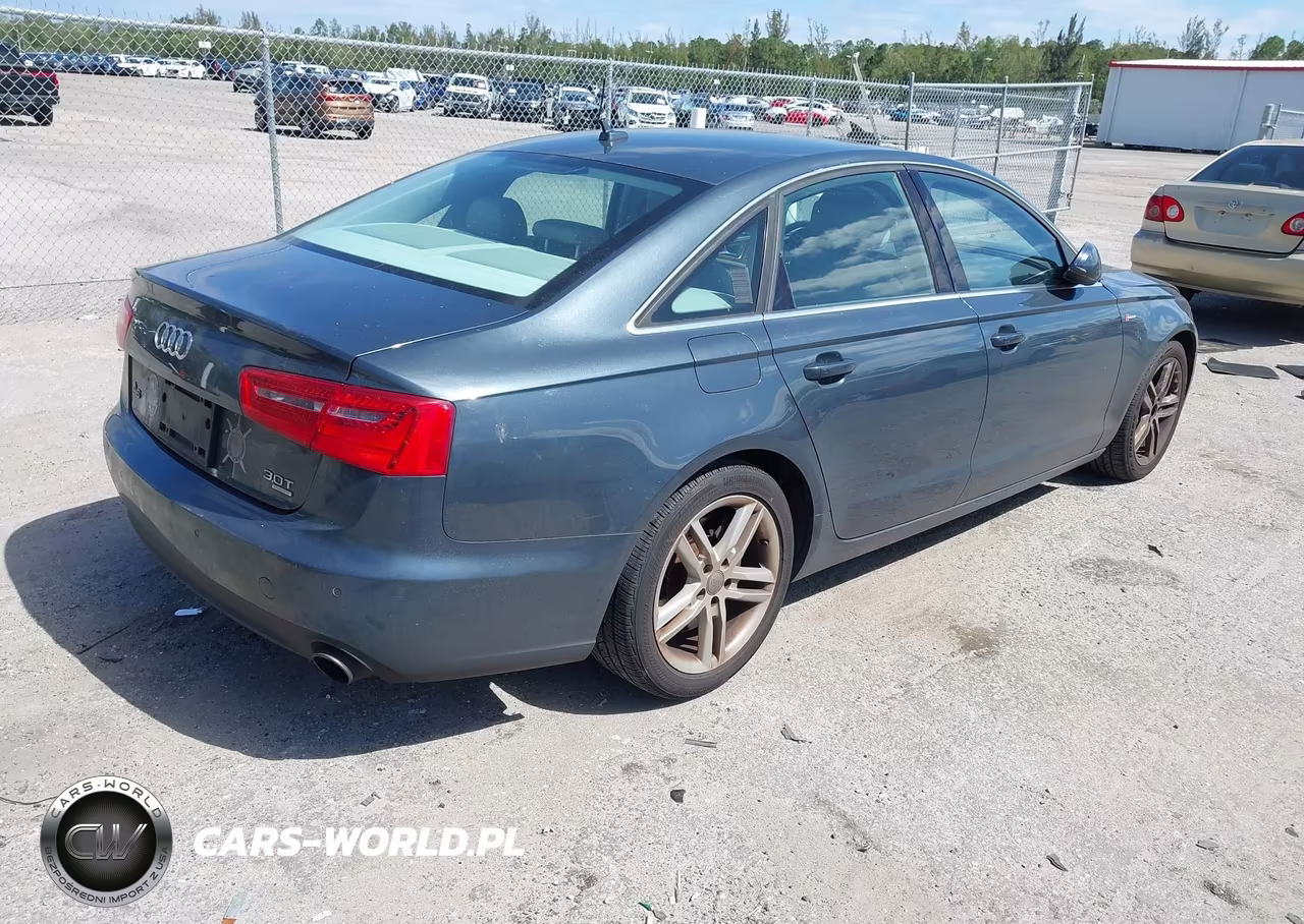 2012 Audi A6 3.0 Premium VIN:WAUGGAFC3CN147239 - 4