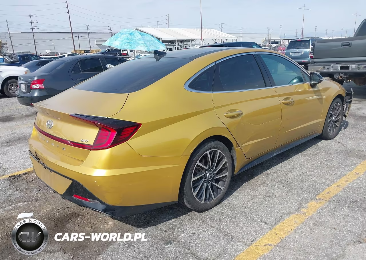 2020 Hyundai Sonata Sel Plus VIN:5NPEJ4J29LH022581 - 4