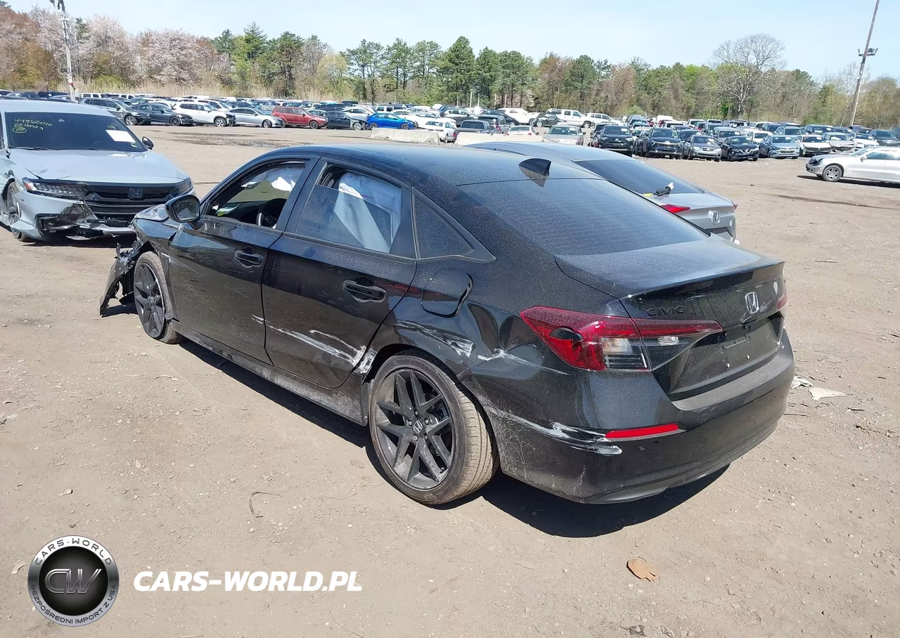 2026 Honda Civic Sport VIN:2HGFE2F5XTH555436 - 3