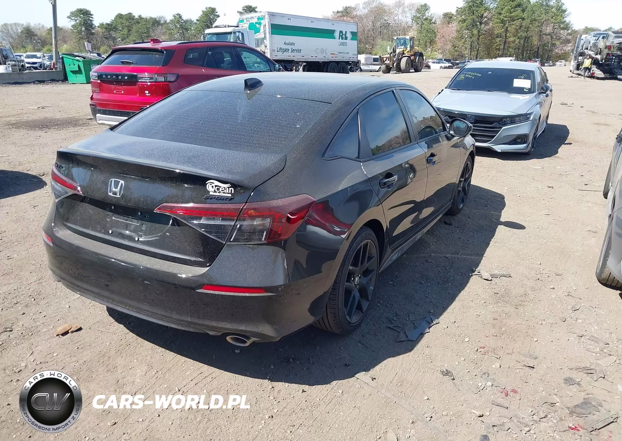 2026 Honda Civic Sport VIN:2HGFE2F5XTH555436 - 4