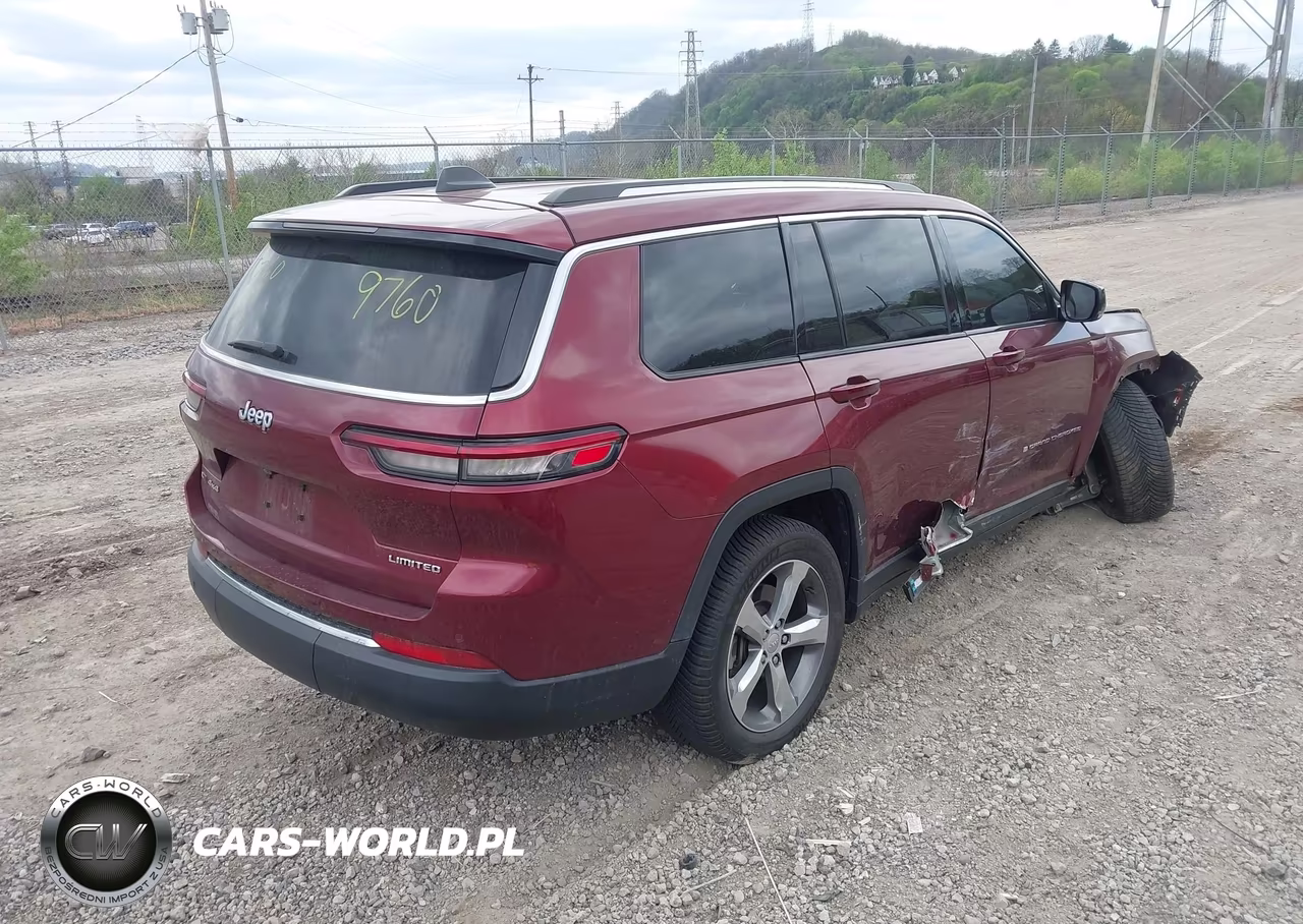 2021 Jeep Grand Cherokee L Limited 4X4 VIN:1C4RJKBGXM8189760 - 4
