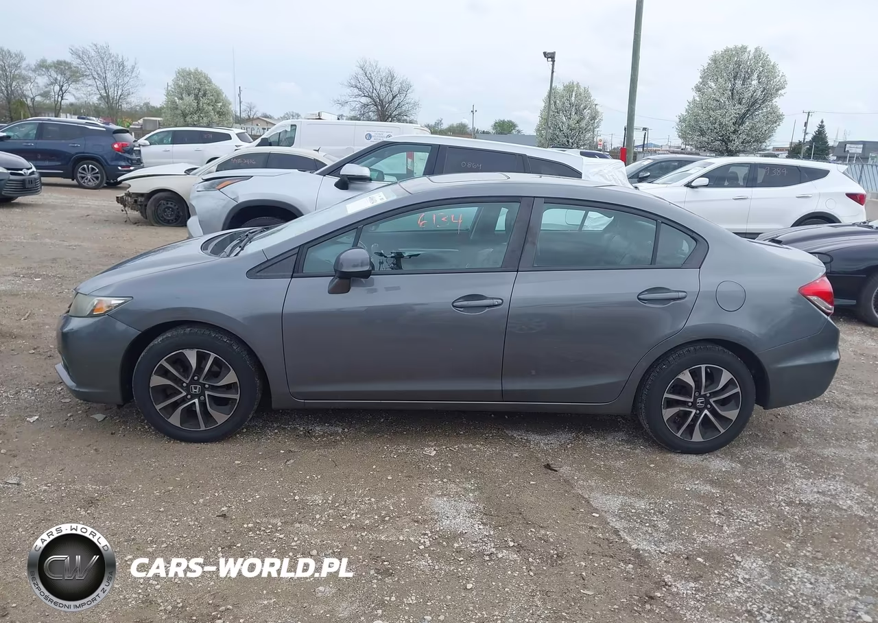2013 Honda Civic Ex VIN:19XFB2F88DE071232 - 14