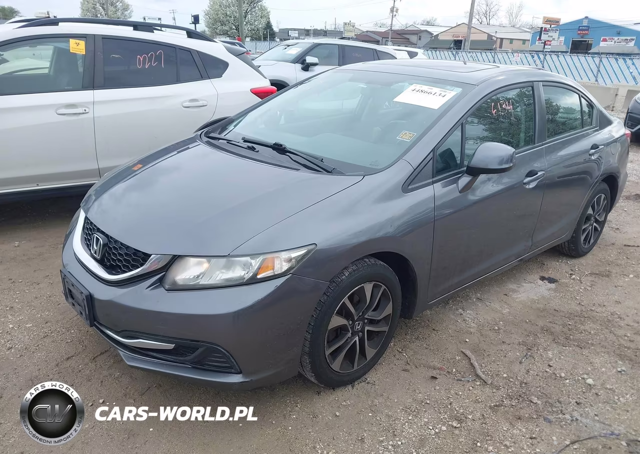 2013 Honda Civic Ex VIN:19XFB2F88DE071232 - 2
