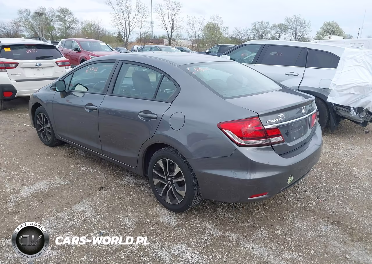 2013 Honda Civic Ex VIN:19XFB2F88DE071232 - 3