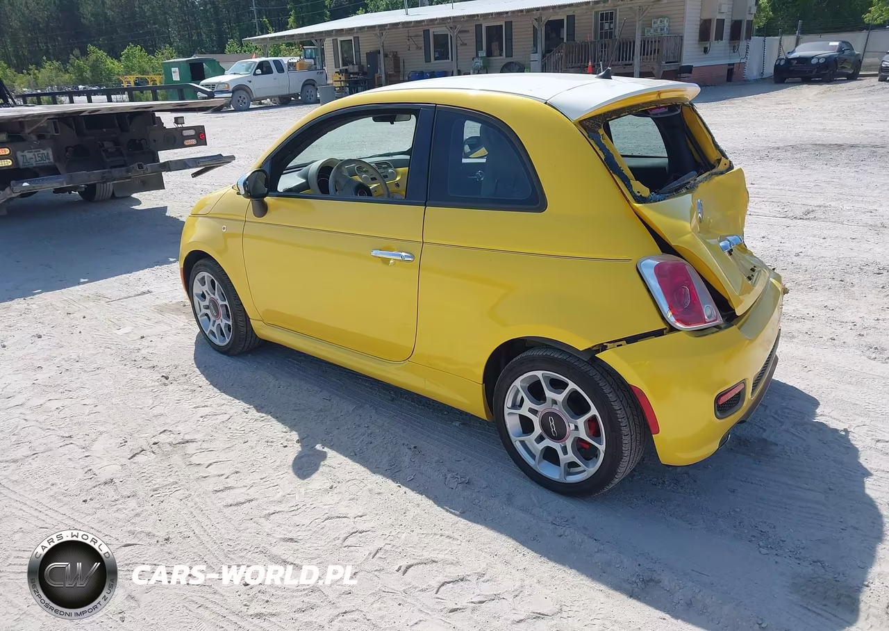 2015 Fiat 500 Sport VIN:3C3CFFBR4FT636771 - 3
