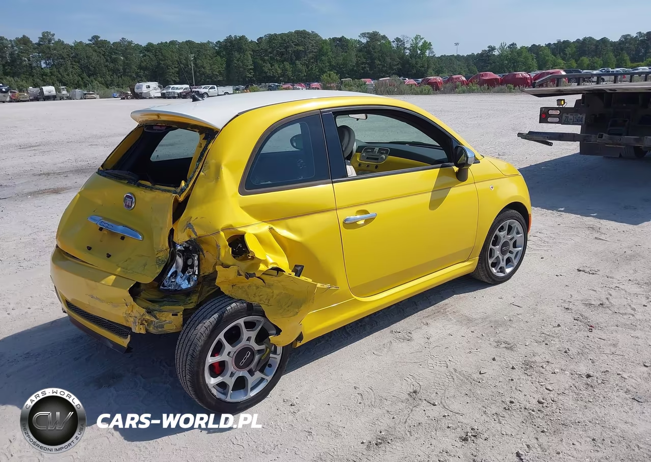 2015 Fiat 500 Sport VIN:3C3CFFBR4FT636771 - 4