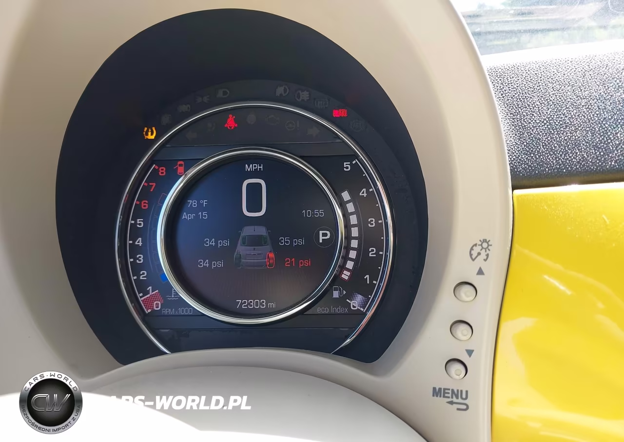 2015 Fiat 500 Sport VIN:3C3CFFBR4FT636771 - 7
