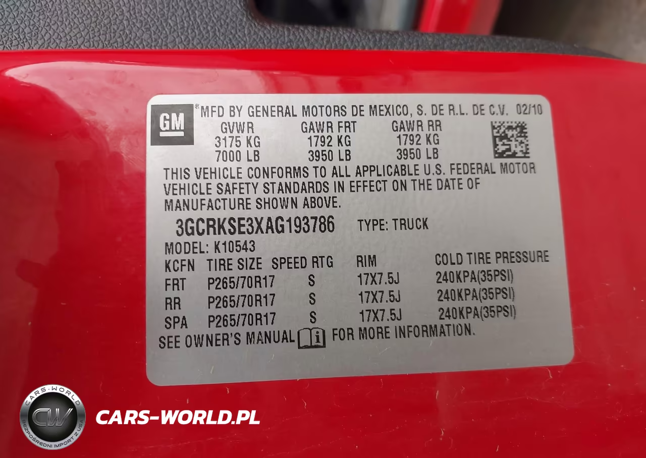 2010 Chevrolet Silverado 1500 Lt VIN:3GCRKSE3XAG193786 - 9