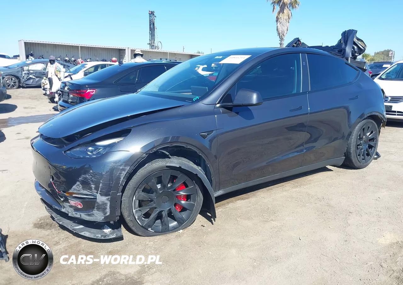 2024 Tesla Model Y Long Range Dual Motor All-Wheel Drive VIN:7SAYGAEE2RF131764 - 2