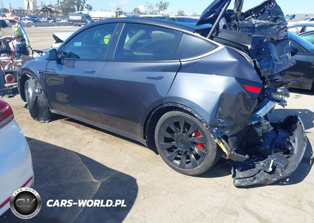 2024 Tesla Model Y Long Range Dual Motor All-Wheel Drive VIN:7SAYGAEE2RF131764 - 3
