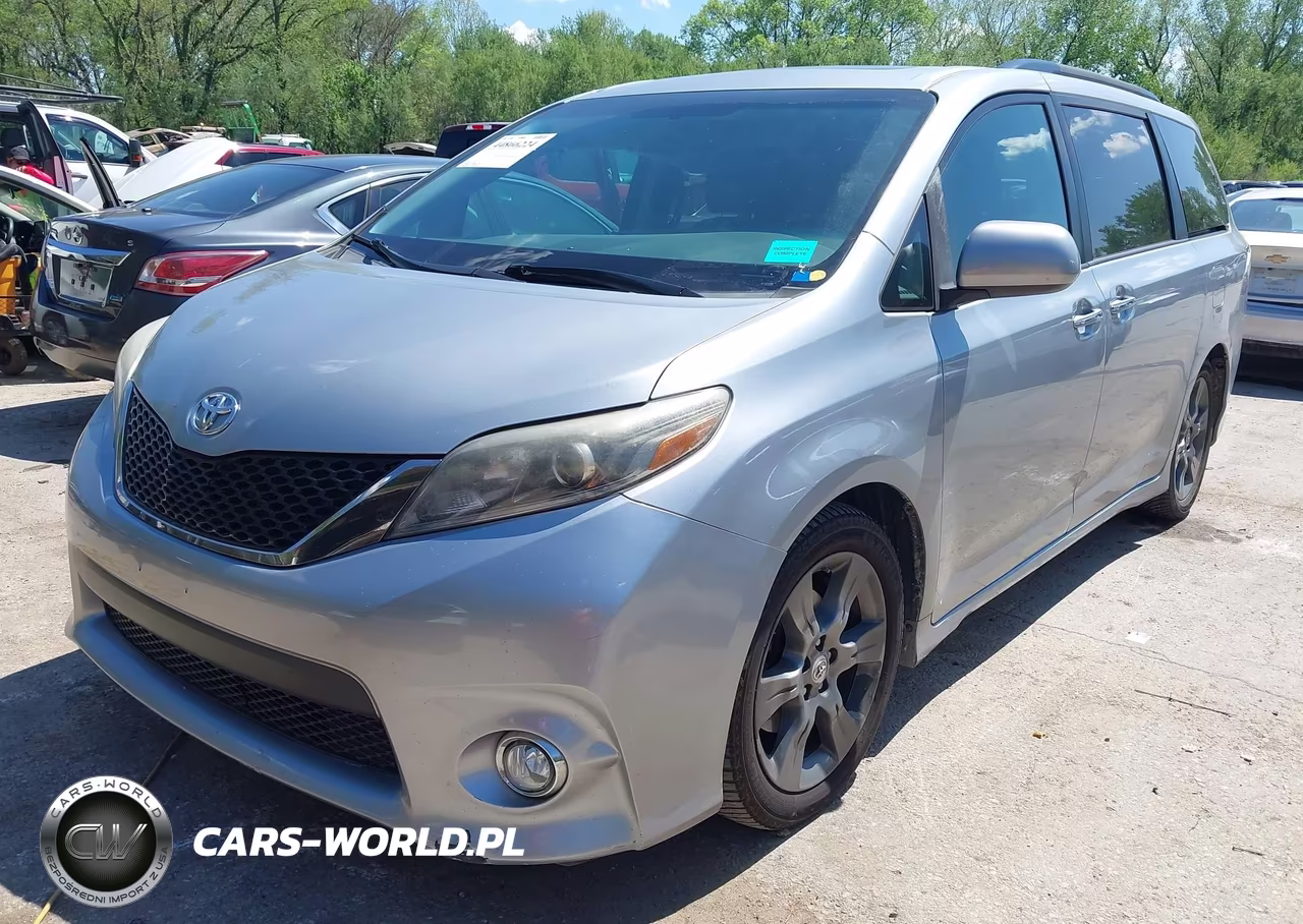 2016 Toyota Sienna Se Premium 8 Passenger VIN:5TDXK3DC9GS749935 - 2