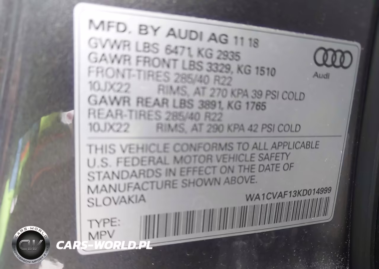 2019 Audi Q8 55 Premium VIN:WA1CVAF13KD014999 - 9