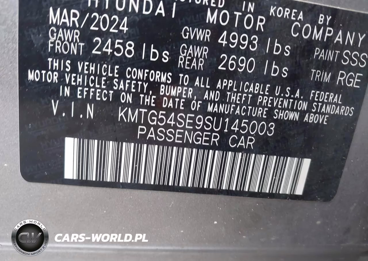 2025 Genesis G70 3.3T Awd Sport Advanced VIN:KMTG54SE9SU145003 - 9