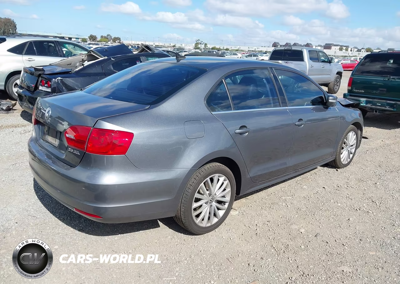 2011 Volkswagen Jetta 2.5L Sel VIN:3VWLZ7AJ8BM378714 - 4