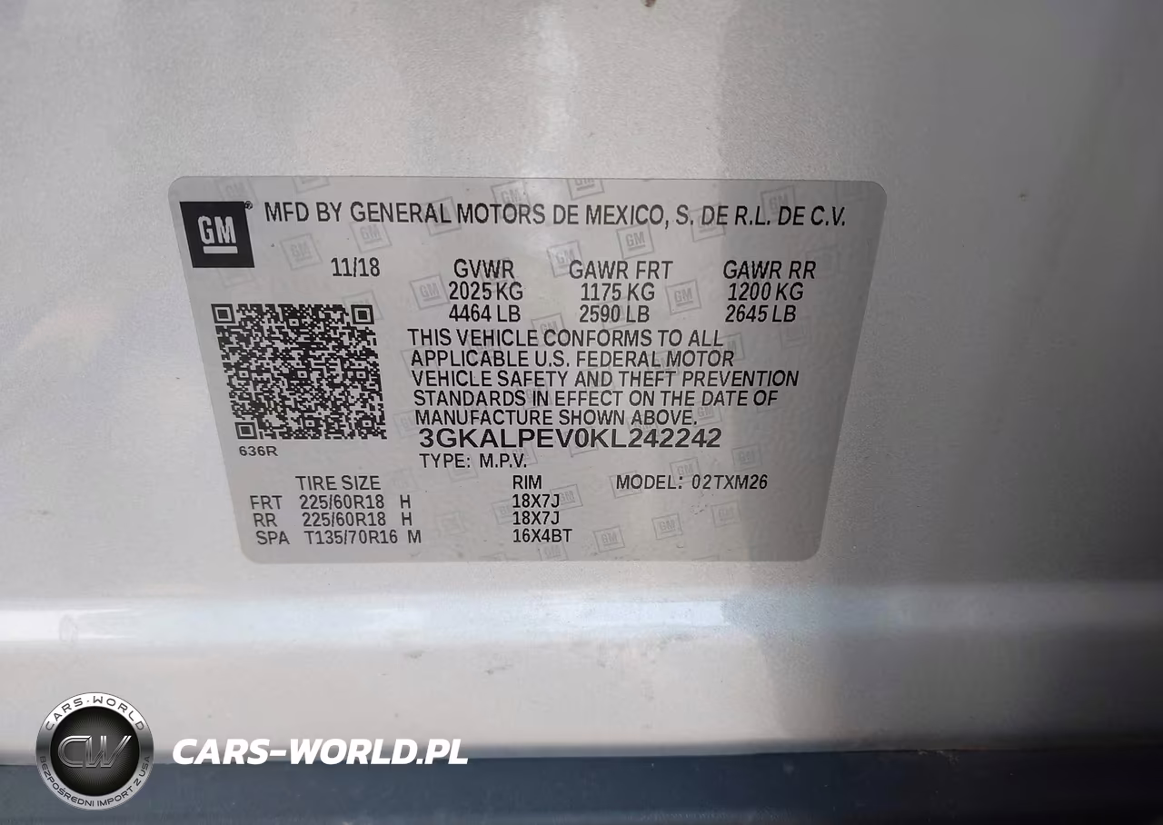 2019 GMC Terrain Slt VIN:3GKALPEV0KL242242 - 9