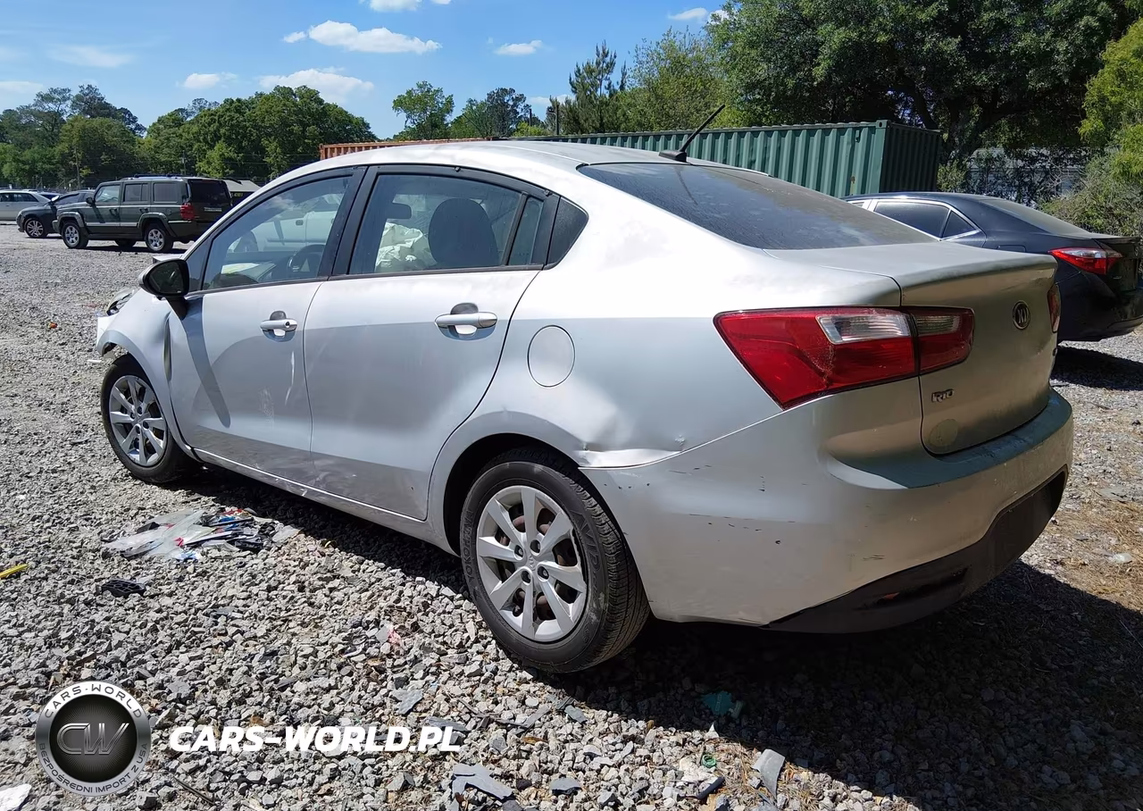 2014 Kia Rio Lx VIN:KNADM4A33E6363223 - 3