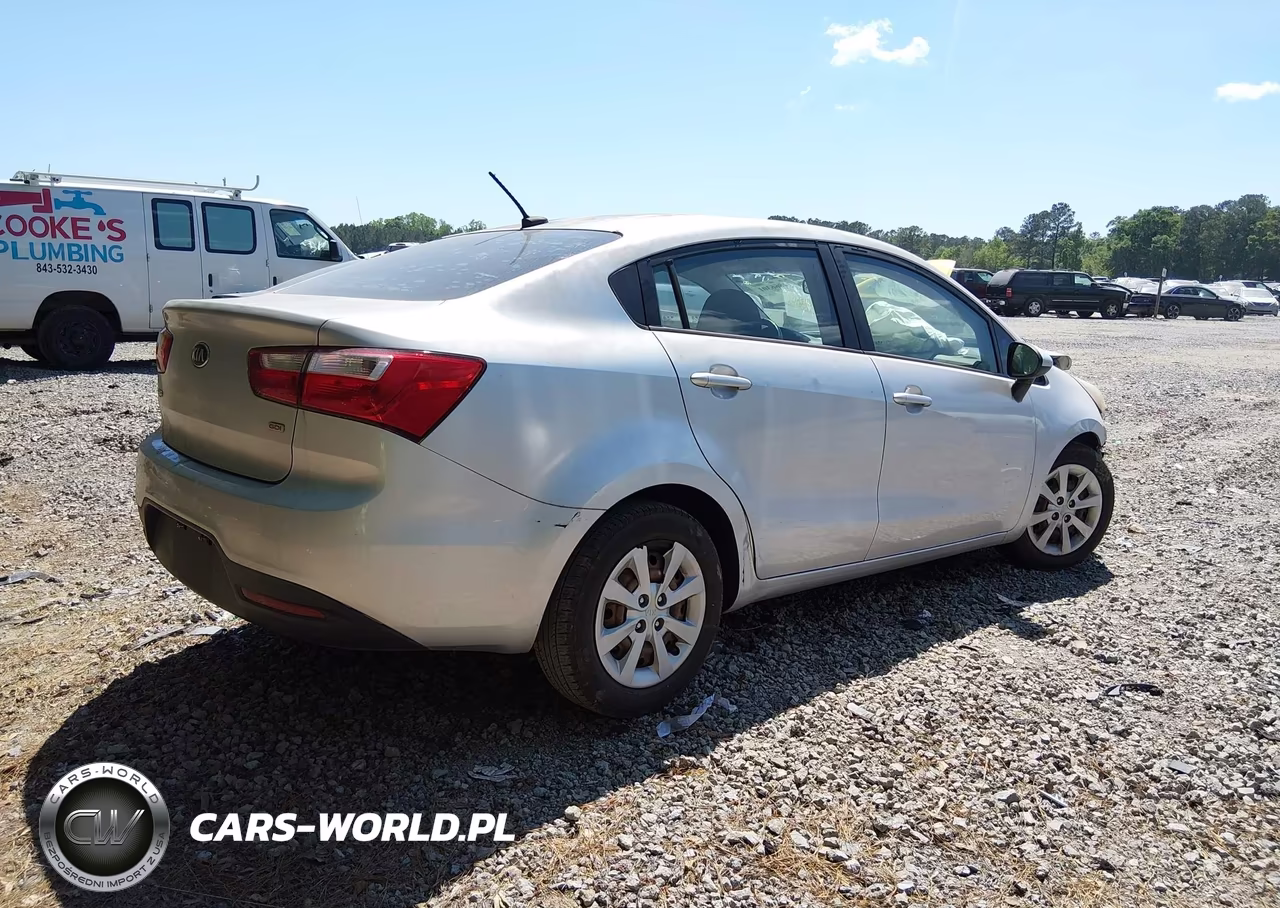 2014 Kia Rio Lx VIN:KNADM4A33E6363223 - 4