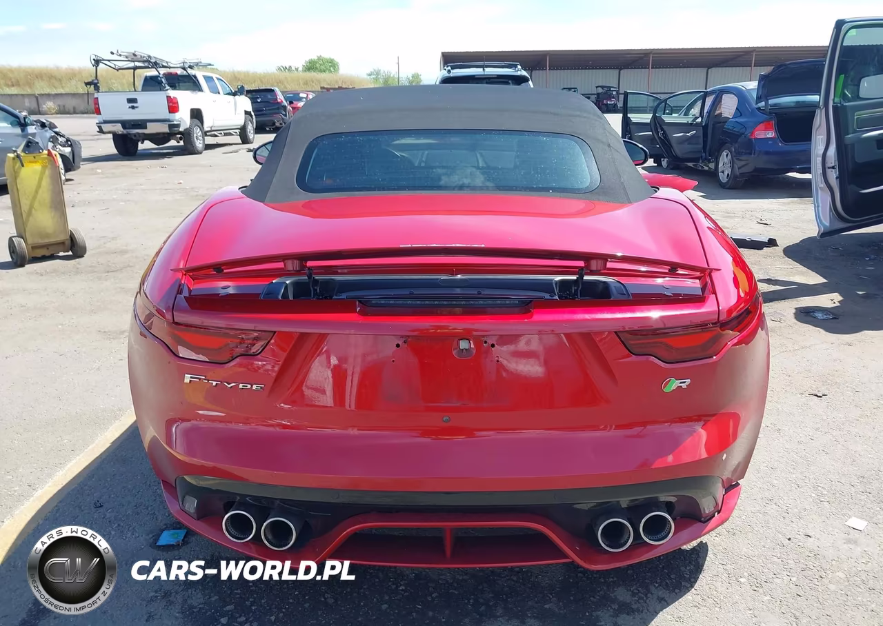 2021 Jaguar F-Type R Awd Automatic VIN:SAJD55FE4MCK69661 - 17