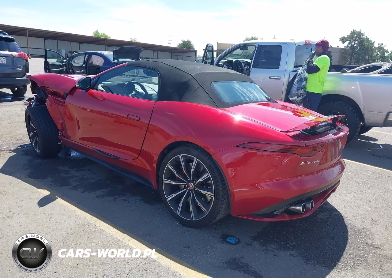 2021 Jaguar F-Type R Awd Automatic VIN:SAJD55FE4MCK69661 - 3
