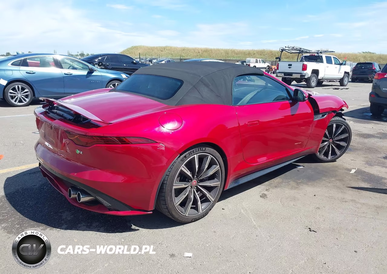 2021 Jaguar F-Type R Awd Automatic VIN:SAJD55FE4MCK69661 - 4