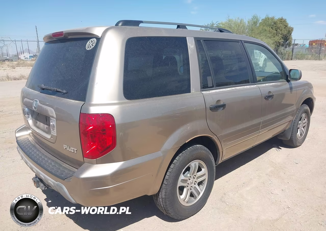 2005 Honda Pilot Ex VIN:5FNYF18405B055037 - 4