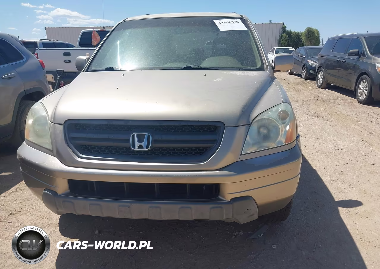 2005 Honda Pilot Ex VIN:5FNYF18405B055037 - 6