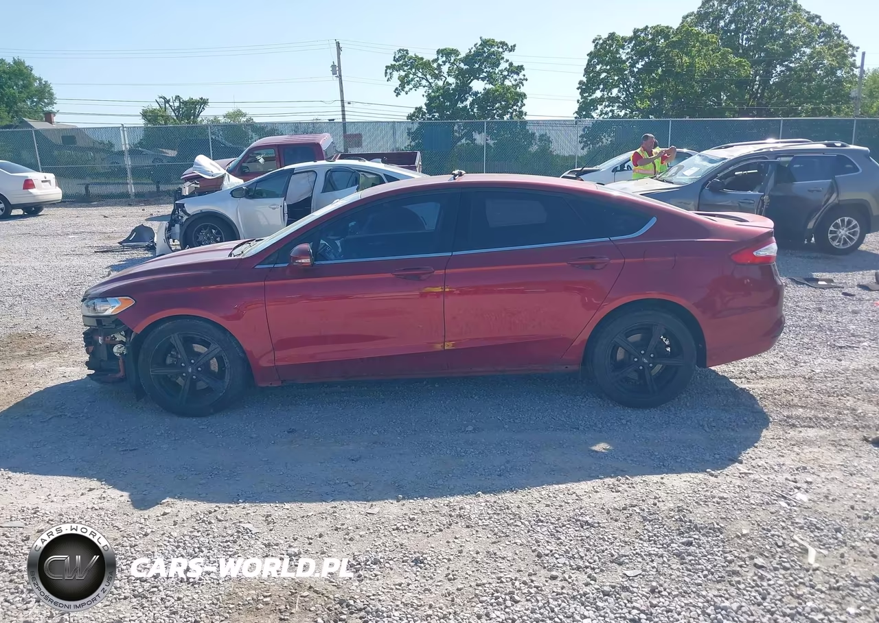 2016 Ford Fusion Se VIN:3FA6P0H74GR192112 - 14