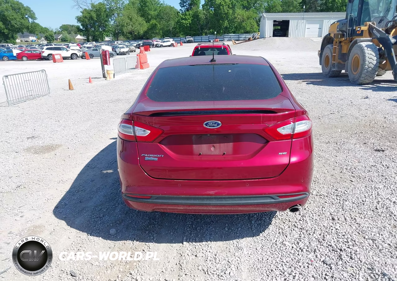 2016 Ford Fusion Se VIN:3FA6P0H74GR192112 - 16