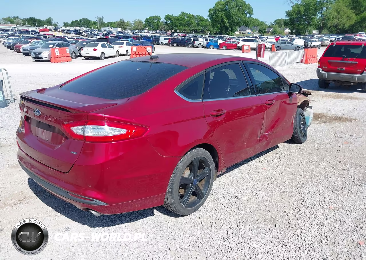 2016 Ford Fusion Se VIN:3FA6P0H74GR192112 - 4